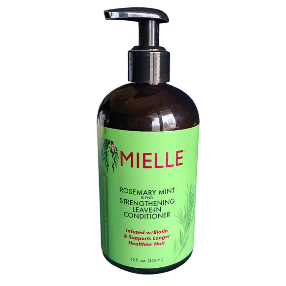 Mielle Organics Rosemary Mint Strengthening Leave In Conditioner Biotin NEW - Picture 1 of 7